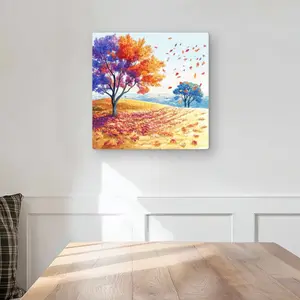 MWW C1MP1616AE847N 16 x 16 in. Spring Breeze - Turquoise Metal Print Wall Art for Home Decor