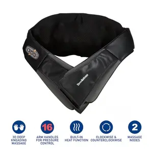 Brookstone BK5613 Christian McCaffrey Limited Edition Brookstone Shiatsu Neck & Shoulder Massager