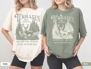 Throne of Glass Shirt, Throne of Glass Merch, Terrasen Shirt, Comfort Colors 1717 Shirt