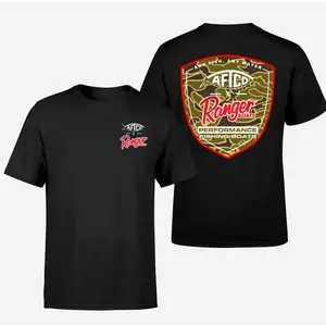 Ranger Boats Performance Fishing Tee, AFCO Camo Graphic Shirt, Soft Cotton Blend, Outdoor Lifestyle Apparel, Fishing Enthusiast Gift