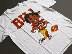 Jayden Daniels Terry McLaurin Washington Vintage Tee, Unisex Soccer Shirt, Sweatshirt, Graphic Tees, Menswear Womenswear Streetwear