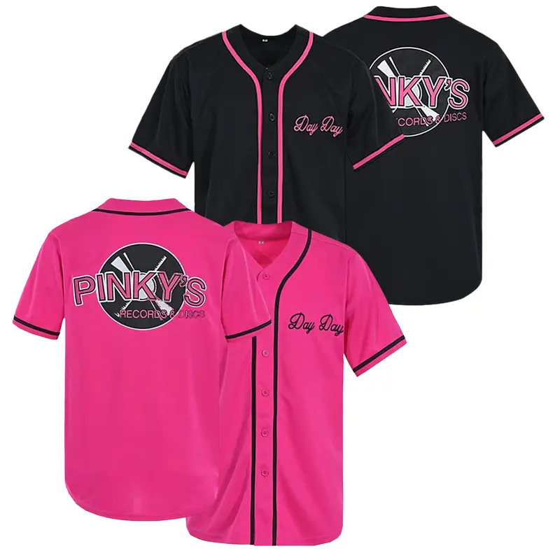 Unisex "Next Friday" Pinky’s Record 90’s Hip Hop Party Stitched Baseball Jersey, Crisp Durable Premium Stitching Stands Out Unisex Cut Shareable Style Sportswear Top, TikTok Shop Spring Glowup