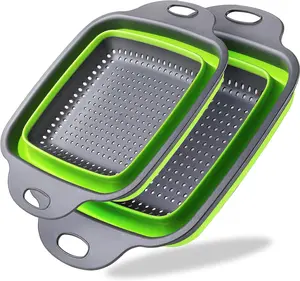 Square Collapsible Colander