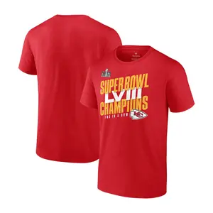 NFL Super Bowl LVIII Champions Chiefs Short Sleeve T-Shirt