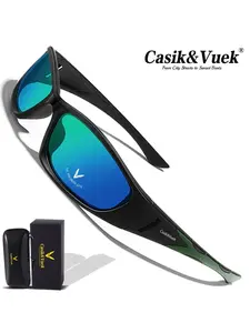 Casik&Vuek Professional Outdoor Sports Polarized Sunglasses for Men and Women, Suitable for Cycling, Running, Mountaineering, and Fishing