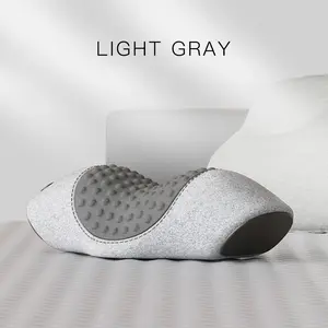 Hot Compress, Vibration Massage, Neck Traction, and Memory Foam for Spine Support