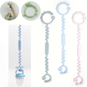Baby Essential 4pcs Silicone Adjustable Stroller Safety Strap