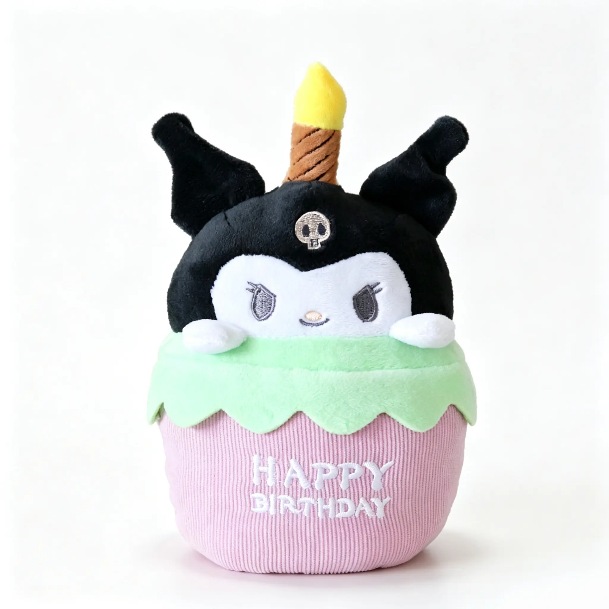 Sanrio Kuromi Birthday Cake Plush Toy That Sings Happy Birthday Song For Kids And Sanrio Collectors Gift