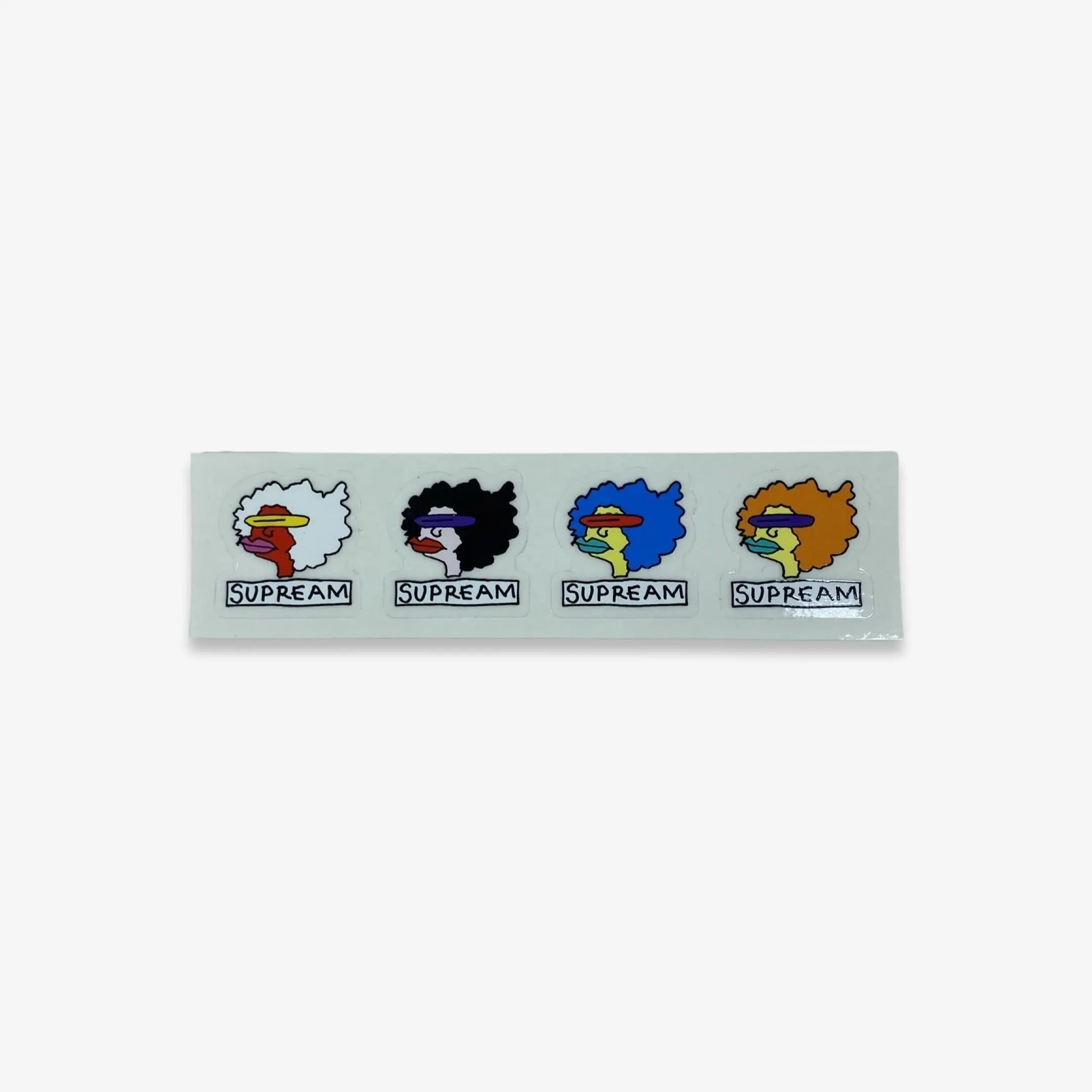 Supreme Sticker '4 Supream Gonz Head Strip' Multicolor (FW17)