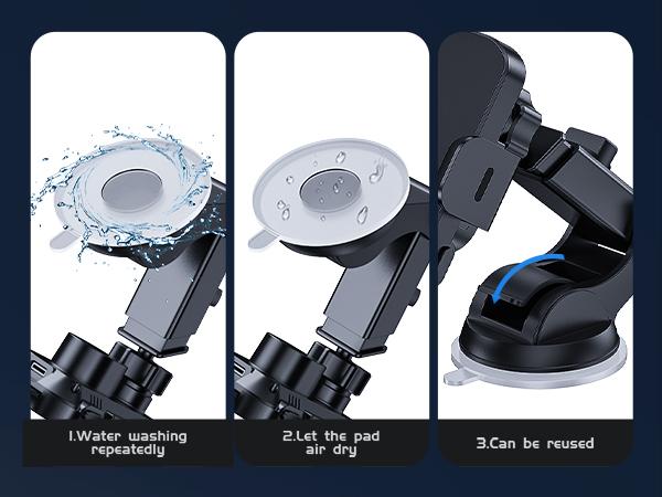 2-Pack Wireless Car Charger, CHGeek 15W Auto-Clamping Car Mount for Cellphone Charging, Mobile Phone Holder, Smartphone Mount, Tablet Mount, Adjustable Car Charger, Electronic Phone Stand, Perfect Christmas Gift.