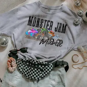 Monster Truck Mama Shirt, Mother's Day Truck Mom Graphic Tee, Monster Jam Style Shirt, Gift For Mom