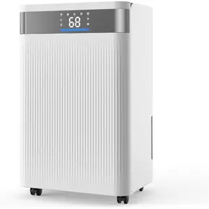 VEVOR 52 Pints Dehumidifier for Home Basement, 4000 Sq. Ft Large Coverage, Drain Hose for Commercial Industrial Use, Smart Humidity Control, Low Noise for Warehouses, Bathroom, Bedrooms StorageVEVOR Super Brand Day