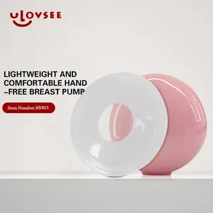 Soft Silicone Breast Milk Collector, Hidden Leak-Proof Reusable Nursing Shell Bottle Collection Cup, 2 Pieces Set, Ideal for Feeding, Wireless Pump