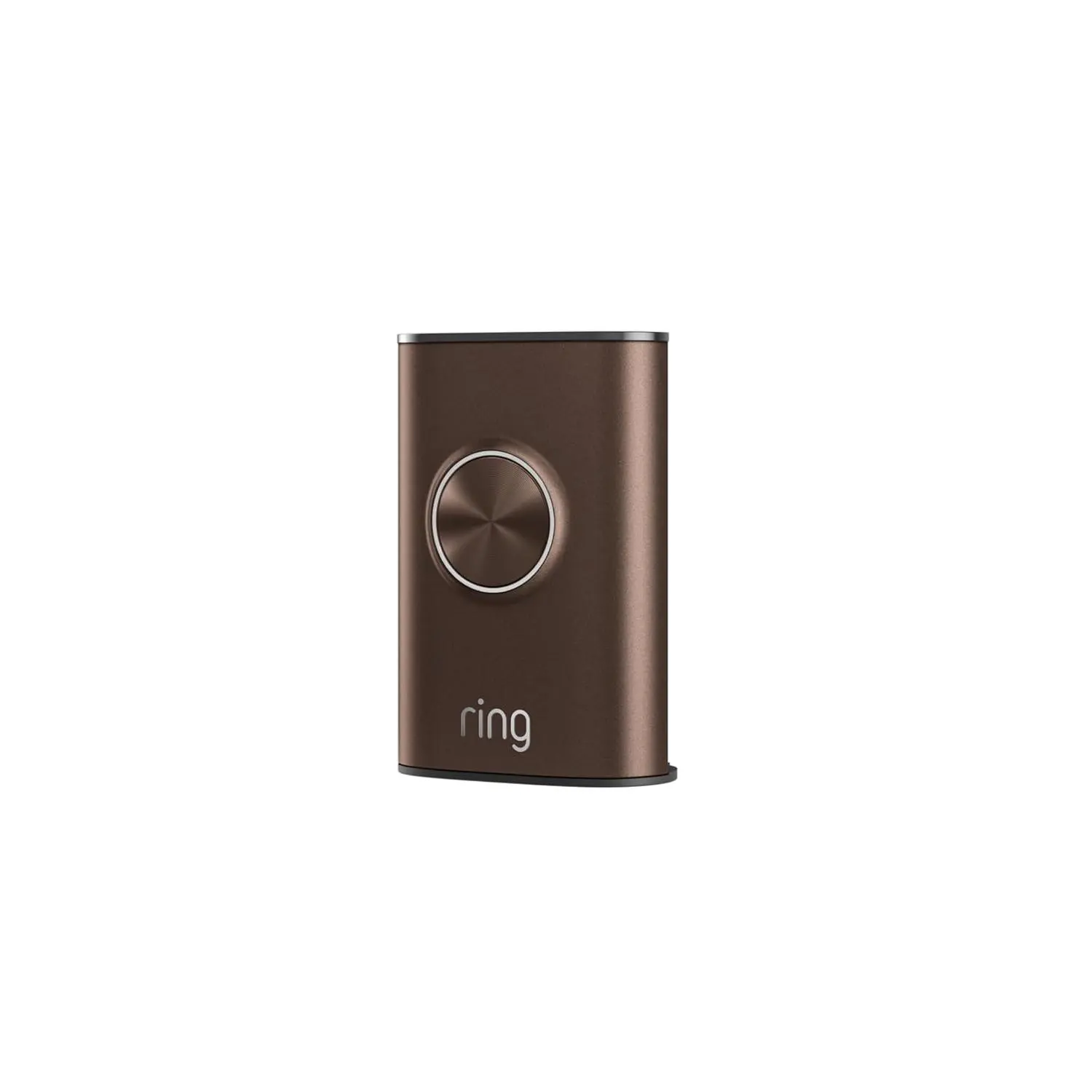 Polished Mocha Interchangeable Faceplate, Home Security Accessory for Ring Wired Doorbell Pro (3rd Gen)