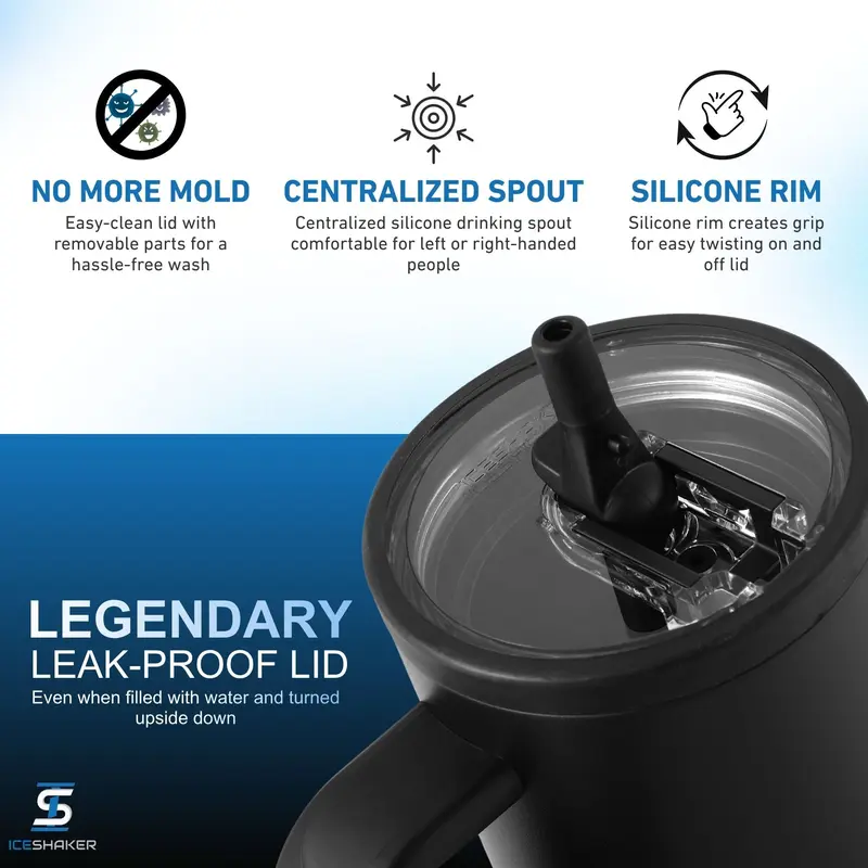 Ice Shaker Legend Series Stainless Steel Shaker Bottles Ice Shaker Legend Series Stainless Steel Shaker Bottles