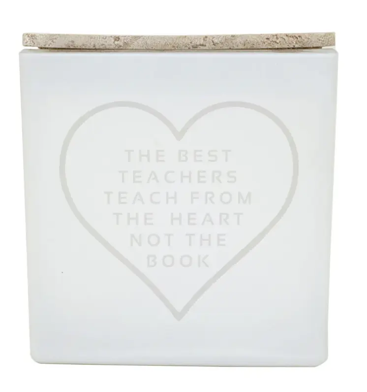TAJA Collection The Best Teacher Candle - 200 Hours Non-Toxic Candle - Gift, Decor