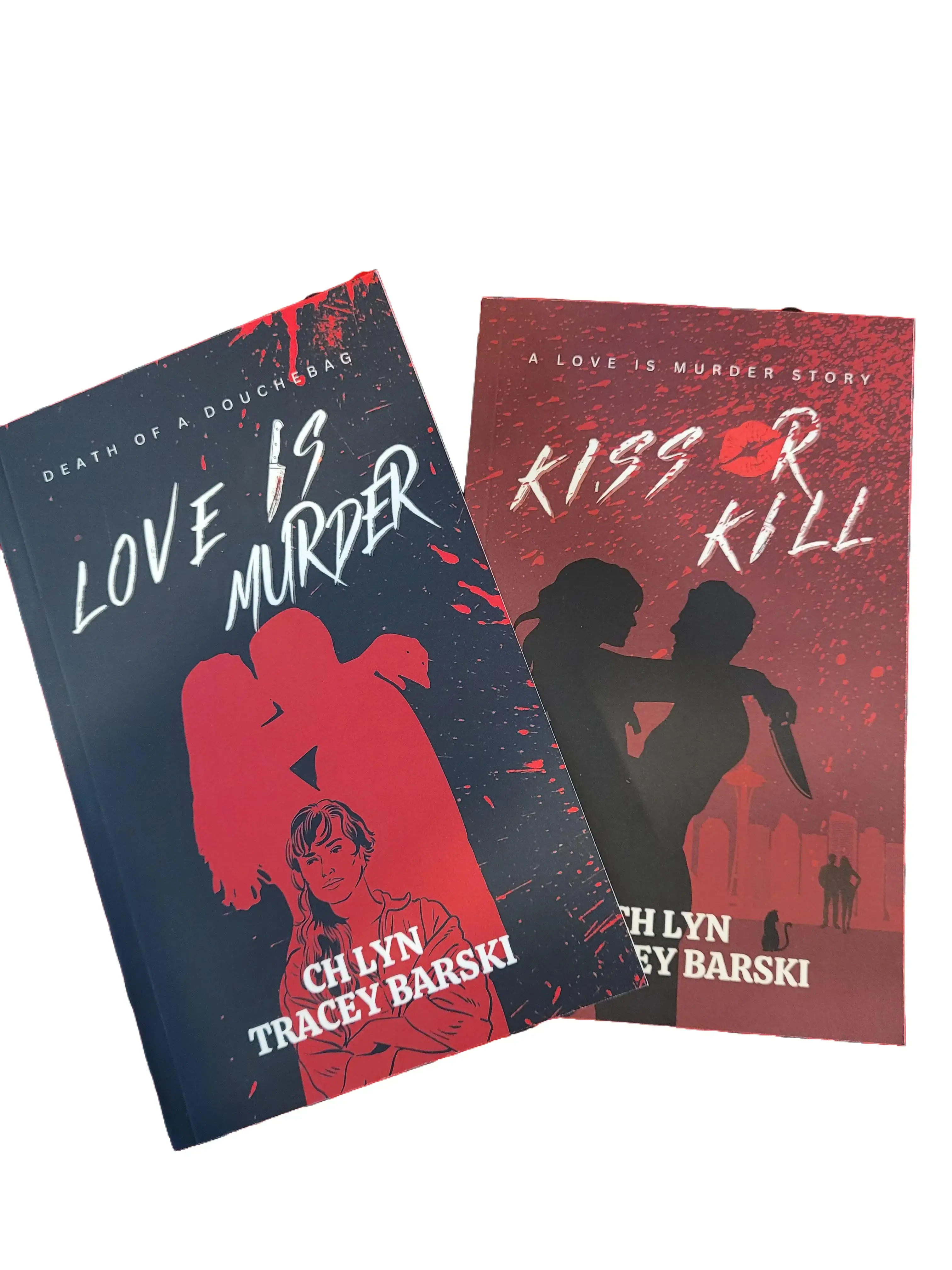 Love is Murder paperback book by C.H. Lyn and Tracey Barski