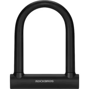 Heavy-Duty U-Lock Bike Security Lock – Anti-Theft Steel Bicycle Lock with Keys – High Strength Protection