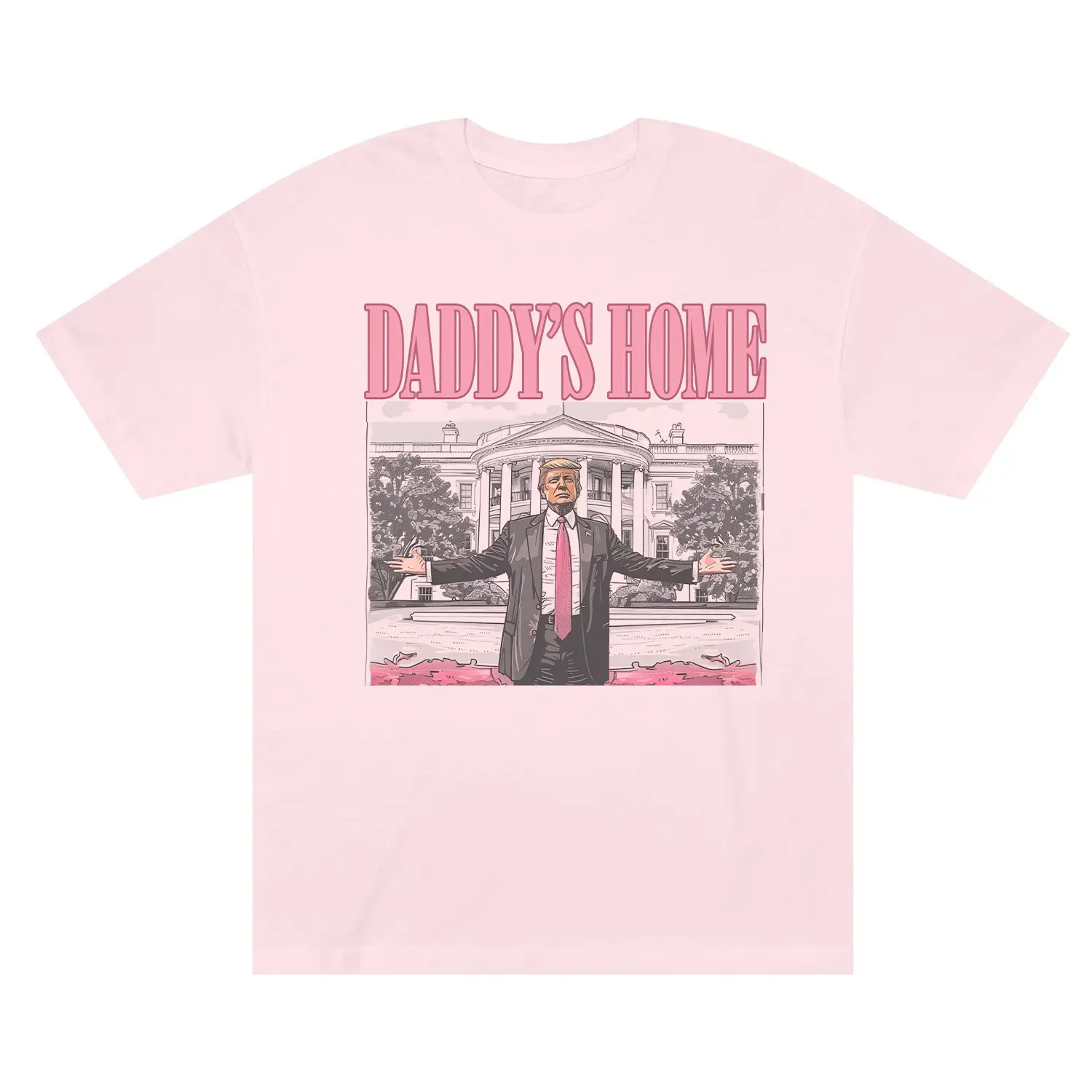 Daddy's Home Trump shirt, Trump 2024 shirt, Election 2024, Gift For Trump Supporters Shirt Full Colors, Full Size MAGA Unisex Tee