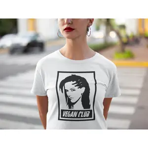 Vegan Club Unisex Softstyle T-Shirt featuring Alissa White Gluz