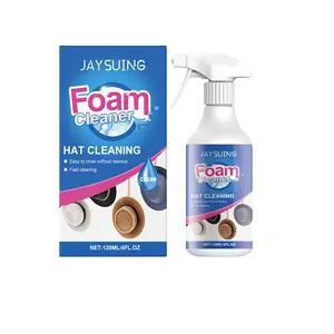 Jaysuing Hat Foamed Cleaner Foam Hat Cleaning Stains Water-Free Deodorant Dry Cleaning Spray Detergent Household Cloth