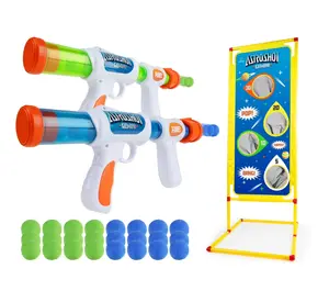 USA Toyz Astroshot Gemini Ball Popper Air Blasters Toy, 2 Pk Indoor & Outdoor Game for Kid Ages 6+