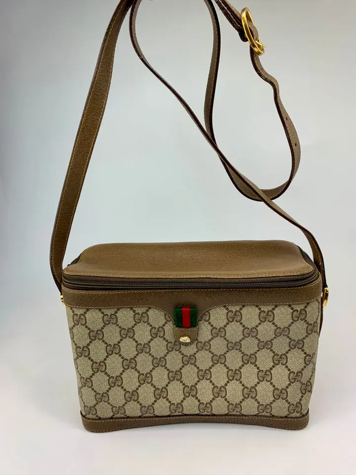 Pre-owned GUCCI canvas Crossbody Bags Vintage Crossbody