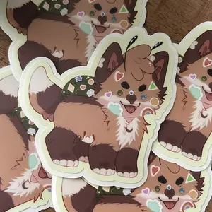 Sticker Collector Lenard - Matte Die Cut Sticker