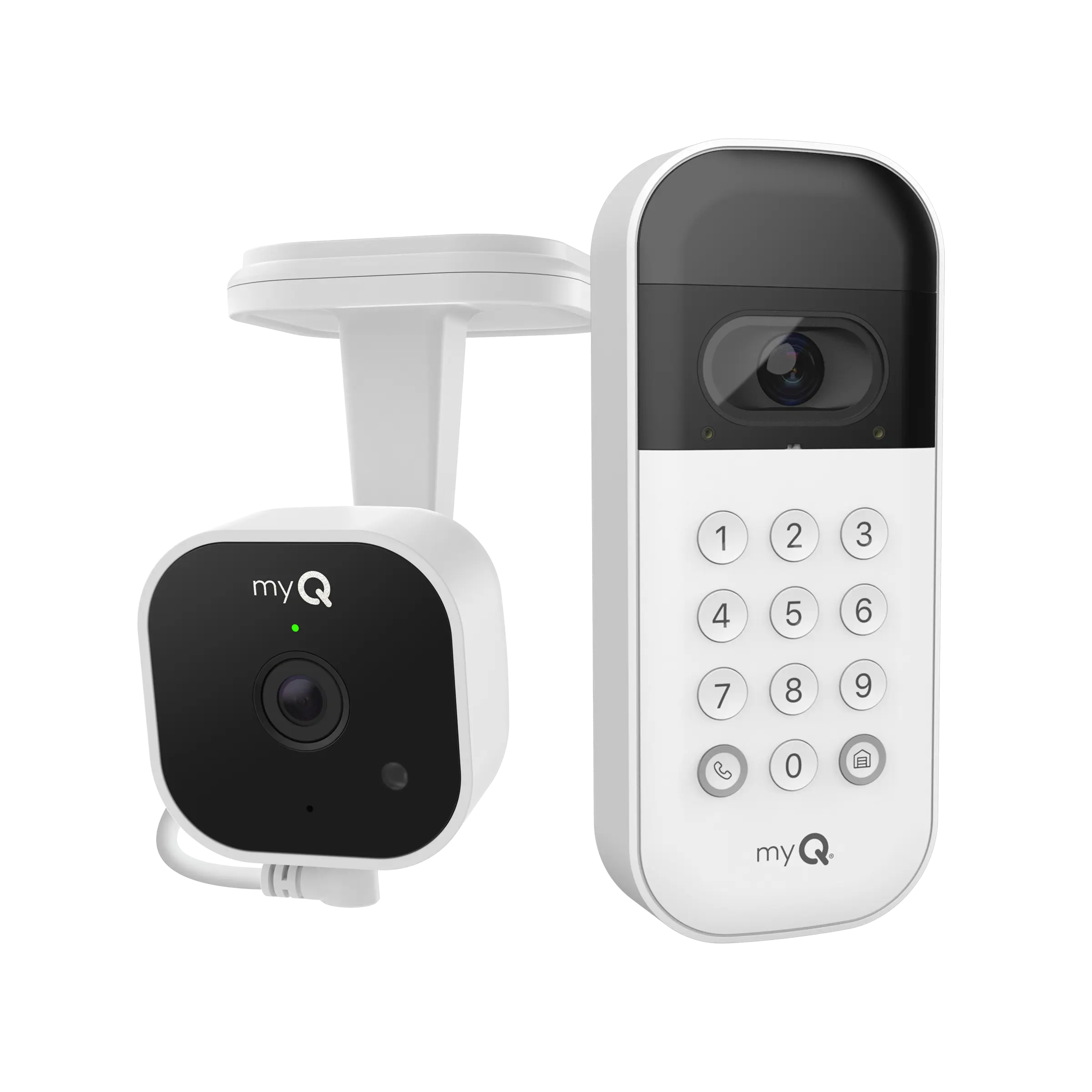 myQ Smart Garage Video Keypad + Smart Garage Camera Bundle