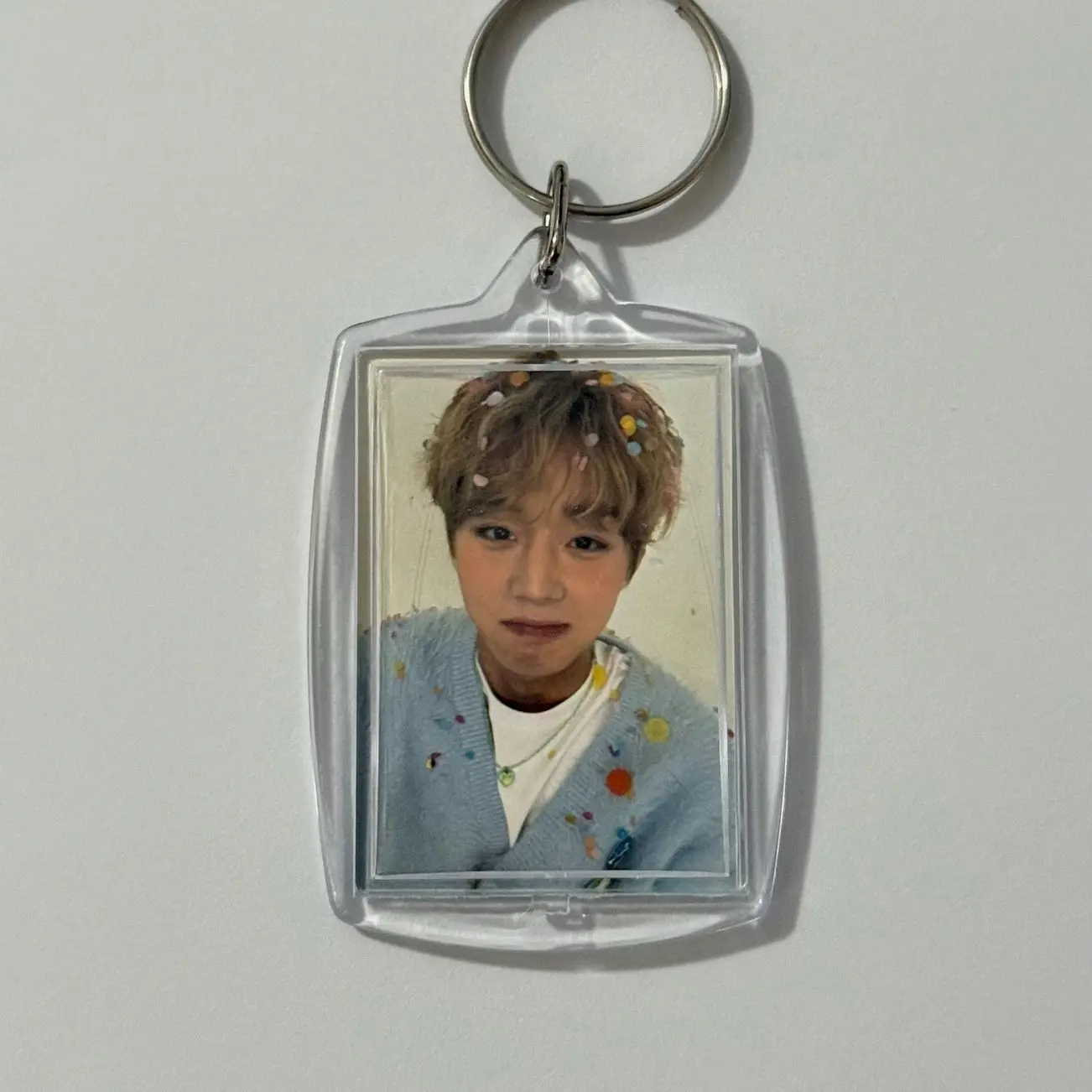 Park Jihoon Photo Kpop Deco Accessory Acessories Acrylic Keychain Charm Keyring Wanna One Weak Hero Merch Supper Cute, Keychain for Army, Army Handmade