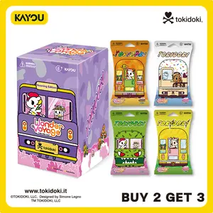 Buy 2 Get 3 -Tokidoki-Wonder Voyage Collectible Cards-Roaming Edition-NA-Series 1-One Box (12 Packs)