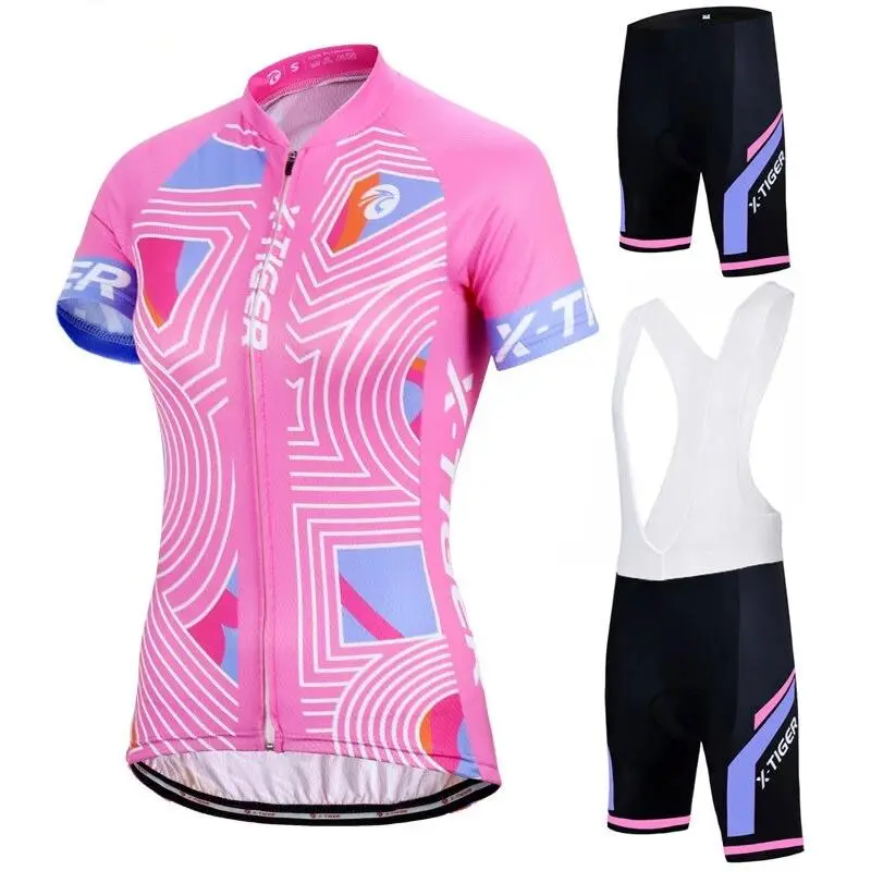 Summer Women MTB Bike Cycling Clothing Set