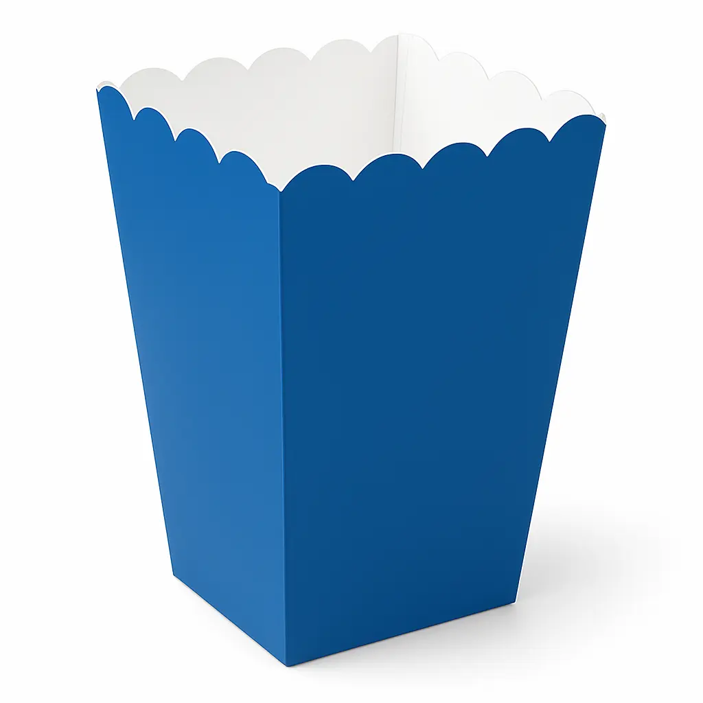 Royal Blue Mini Popcorn Treat Boxes, 5-Pack Royal Blue Mini Popcorn Treat Boxes, 5-Pack