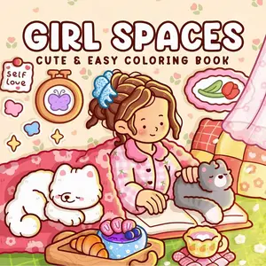 Adult & Kids Comfort Coloring Book, Learning Supplies, Toy, Back-To-School Essential, Stress Relief Design, Christmas Gift