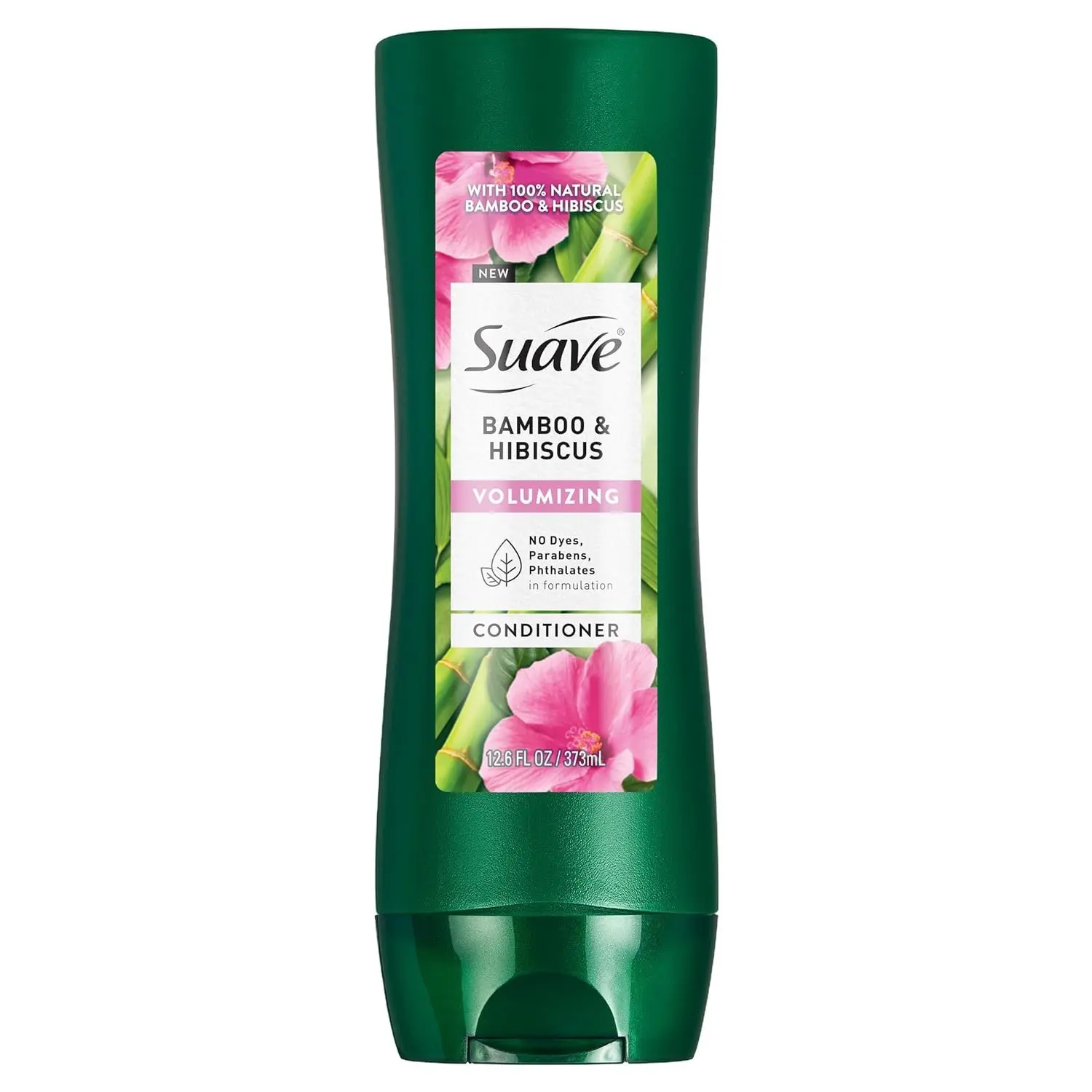 Suave Bamboo & Hibiscus Volumizing Conditioner, 12.6 Fl Oz (Pack of 1),