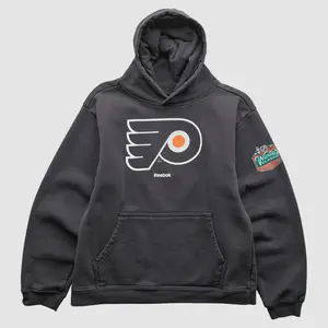 Philadelphia Flyers Reebok 2010 Pullover Sweatshirt - Black - XXS
