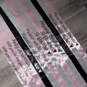 Personalized Banner for Bouquets Inspirational Message for Special Occasion