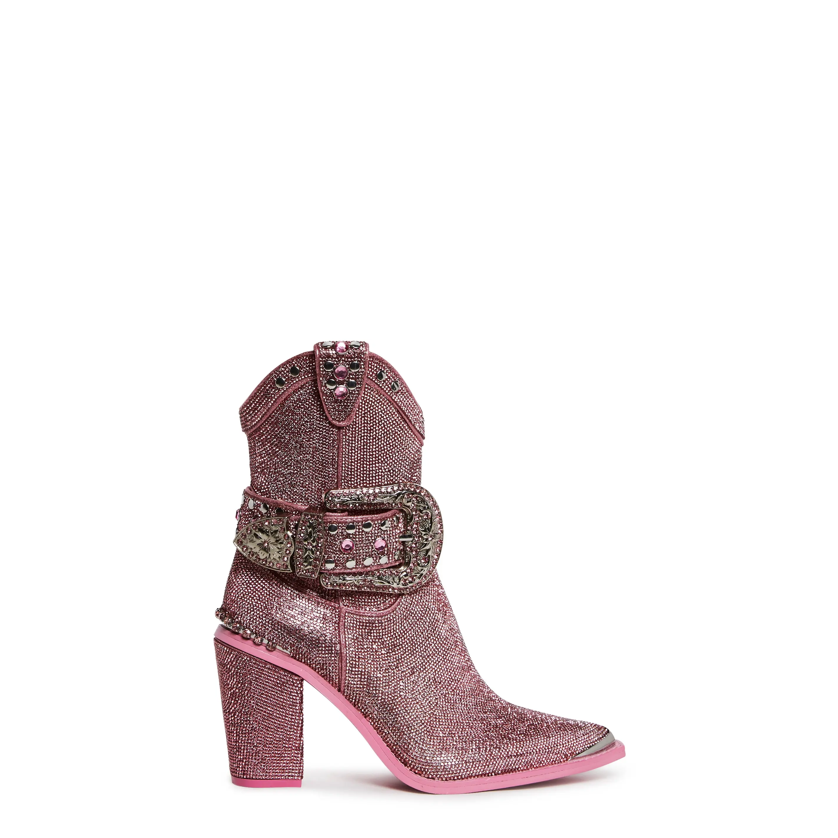 Sharp Sheriff Shine Cowboy Boots - Pink Sharp Sheriff Shine Cowboy Boots - Pink