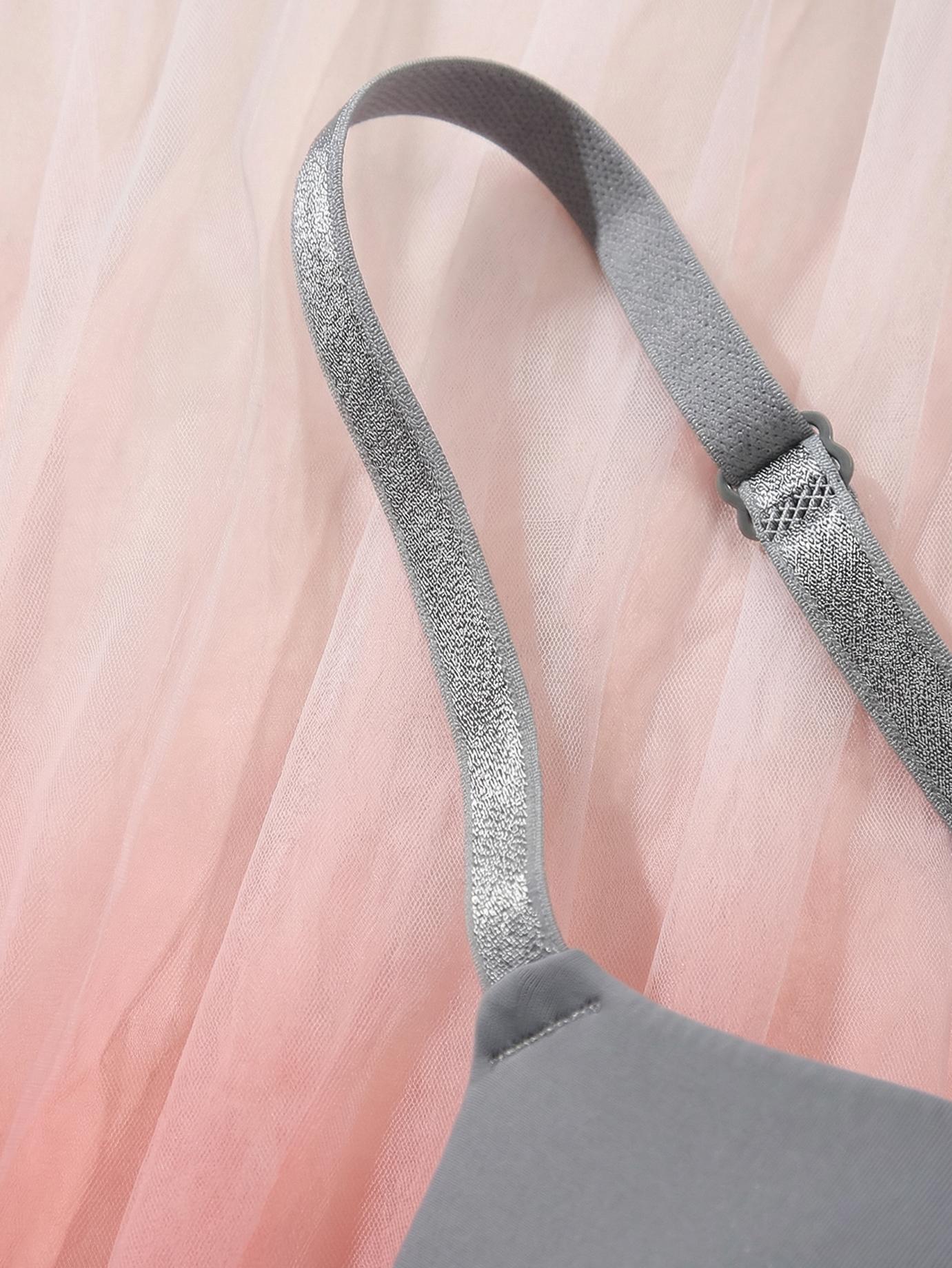 4PCS Front-closure Push Up Seamless Bras For Women Breathable Lace Back Design, Underwire Support Adjustable Straps Women’s Comfort Backless Lingerie everyday Elegant Minimalist  Chic Womenswear