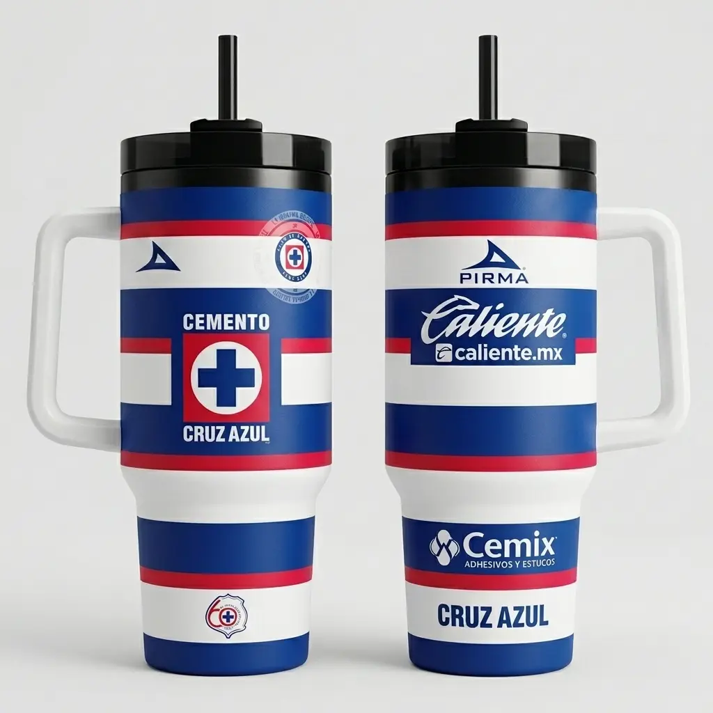 Design 1 - 40oz Handle White 