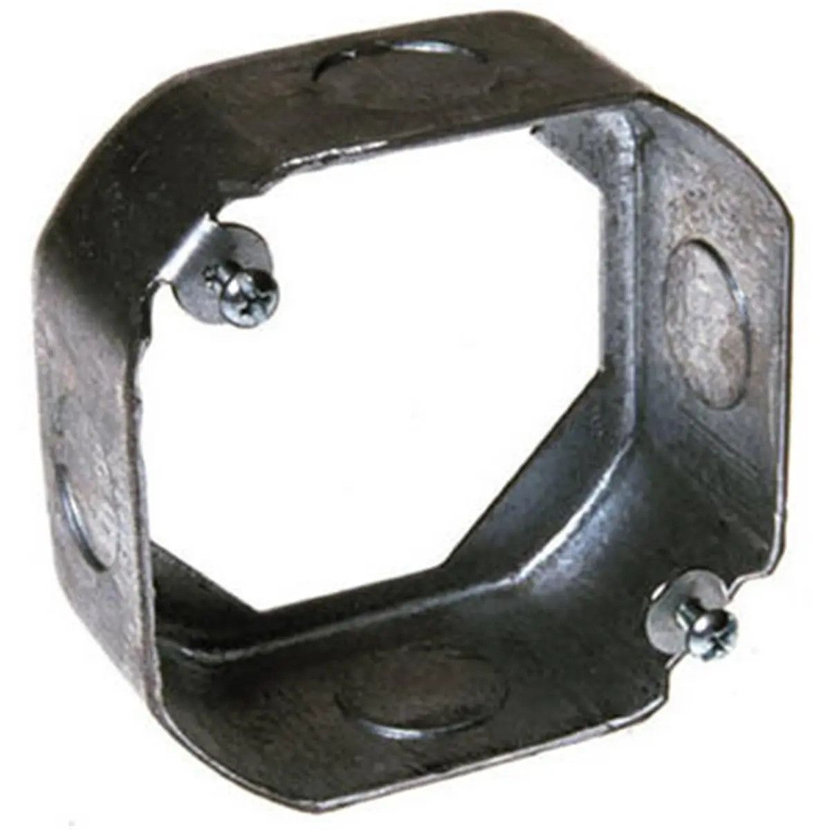 212 MAIN Raco 128 Durable Steel Octagon Extension Ring - 4x1.5 in. Deep, 4x0.5 in. Knockouts, for Outdoor Sailing Water Sports, 4 X 1.5 In. Deep