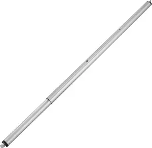 Hecis Durable Adjustable Aluminium Pipe and Drape Crossbars with Button - 1pcs, 6-10ft/7-12ft/8-14ft Sizes, No Rusty Curtains System for Wedding Event Backdrop Stand Photo & Banner Support