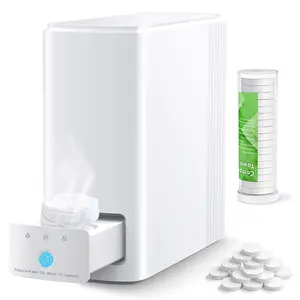 Hot Face Towel Heater Machine, 5-Second Fast Heating & Automatic Dispenser, Constant 55°C (131°F) Temperature Control, Includes 20 Compressed Towels, Suitable for Spas, Facial Treatments, and Home Use