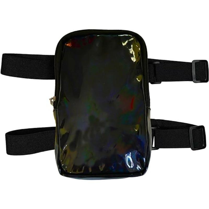 New Holographic Thigh Bag Leg Thinning Band Outdoor Adjustable - Green