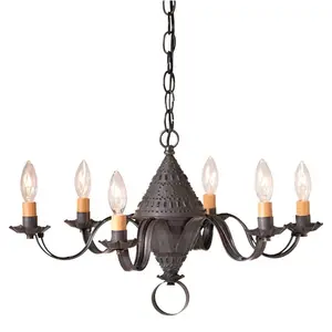 Small Concord Chandelier in Kettle Black