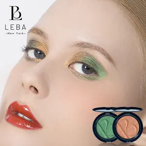 LEBA Aurora Color-Changing Eyeshadow – Day & Night Shimmer, Glitter, Perfect for Dates & Gatherings Makeup Compact