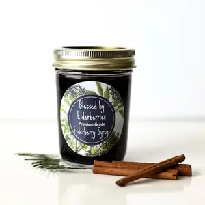 Blessed by Elderberries Sampler Bundle - Includes One of Each Item with Premium Elderberry Syrup & Tea Blends