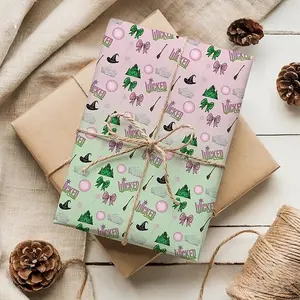Wicked For Good Wrapping Paper, Wicked 2025 Gift Wrap, Elphaba And Glinda Gift Wrap, Christmas Gifts