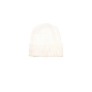 Cashmere Beanie Off White