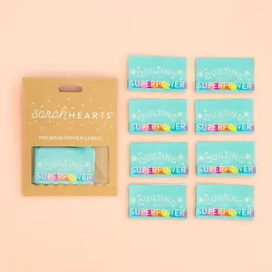 Quilting Is My Superpower Sew In Labels by Sarah Hearts